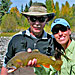 Yellowstone Fishing Guides - beginners to experts - Offering excellent angling adventures on the Madison River (from the Park to Ennis) and waters inside Yellowstone. Top male & female guides ready to show you terrific fishing.