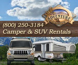 Adventure Camper - RV Camper Rentals in Yellowstone.