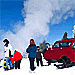 Yellowstone Alpen Guides Snowcoach Tours - Individual and daily tours of Yellowstone in top quality historic snowcoaches to photograph wildlife and park scenery in winter. Kids = $95, seniors = $105, adults = $115.