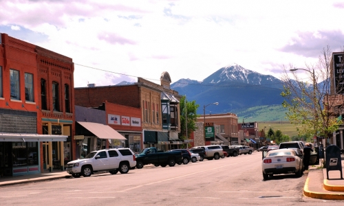 Downtown Livingston Montana