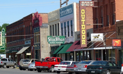 Downtown Livingston Montana