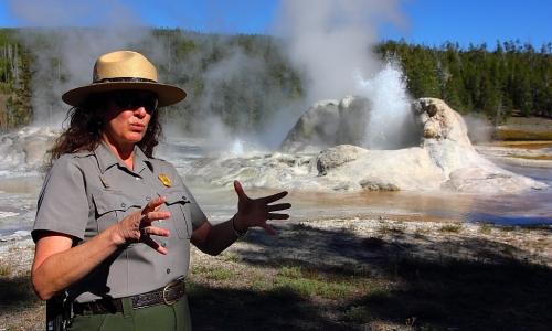 Ranger Walks Yellowstone National Park