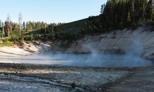 Mud Volcano in Yellowstone