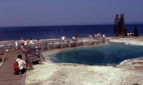 West Thumb Geyser Basin Yellowstone National Park