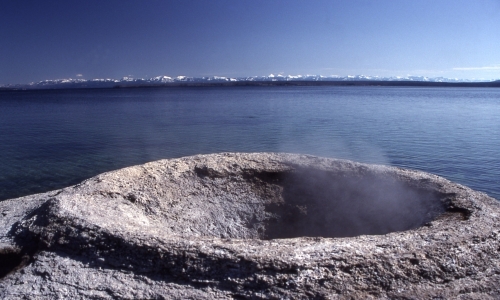 West Thumb Geyser Basin Yellowstone