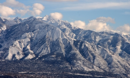 Salt Lake City Utah Winter