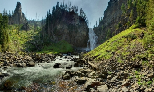 Yellowstone Trail Guide Osprey Falls