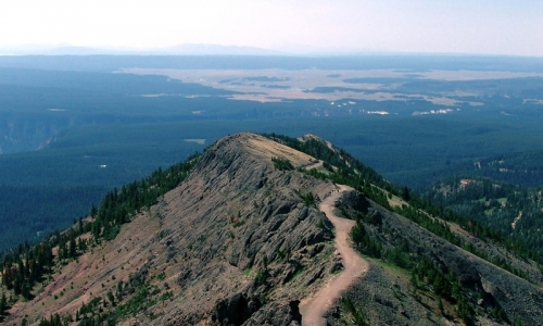 Yellowstone Trails Mount Washburn Trail