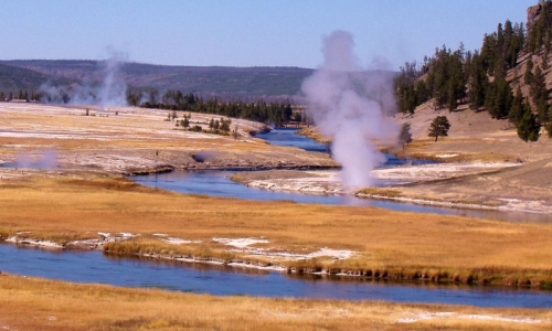 Firehole River Yellowstone National Park