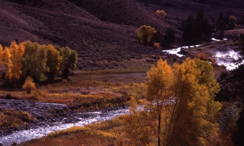 Gardner River Yellowstone National Park