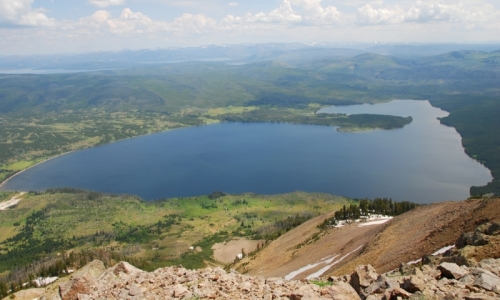Yellowstone Lakes Heart Lake
