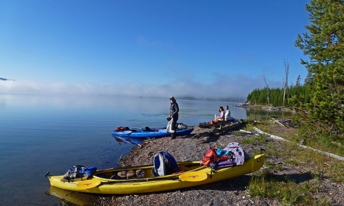 Shoshone Lake Kayaking