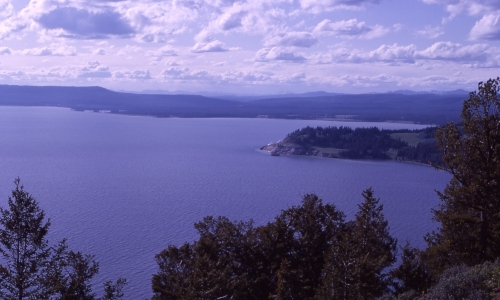 Yellowstone Lake Wyoming