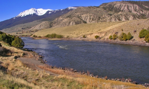 Yellowstone River Gardiner Montana