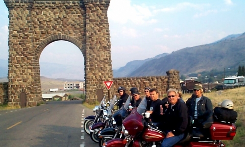 Roosevelt Arch Yellowstone North Entrance
