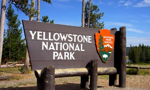 Welcome to Yellowstone National Park