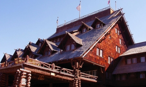 Old Faithful Inn Yellowstone National Park