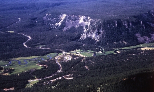 Madison Campground Yellowstone