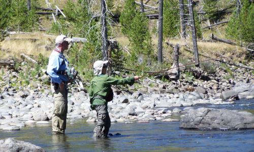 Fly Fishing the Lamar River in Yellowstone