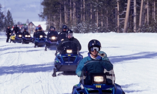 Yellowstone National Park Snowmobiling