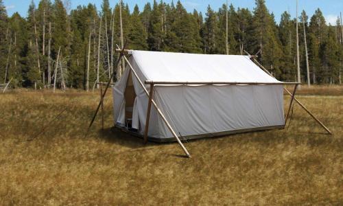 Glamping in Yellowstone