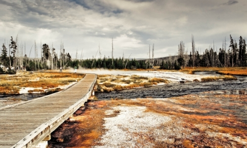 Black Sand Basin
