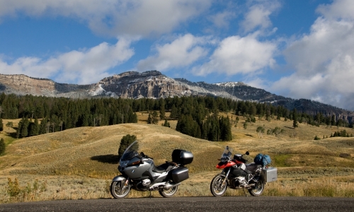 Yellowstone Motorcycle
