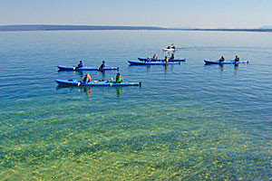 Lake Kayak Tours | Yellowstone Hiking Guides