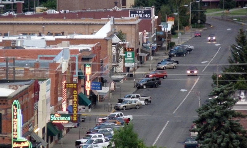 Downtown Livingston Montana