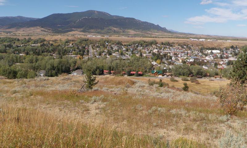 Overlooking Red Lodge Montana