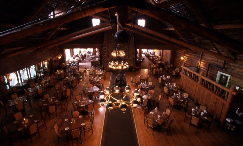 Old Faithful Inn Yellowstone Dining