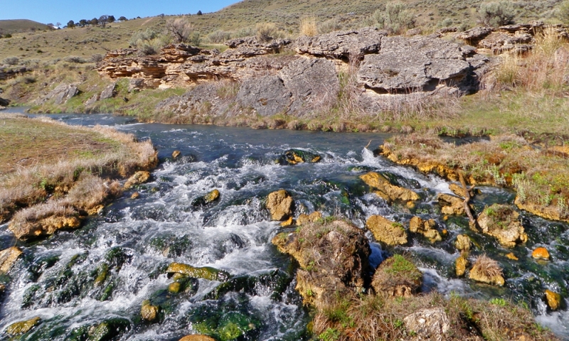 Boiling Springs Gardner River Yellowstone