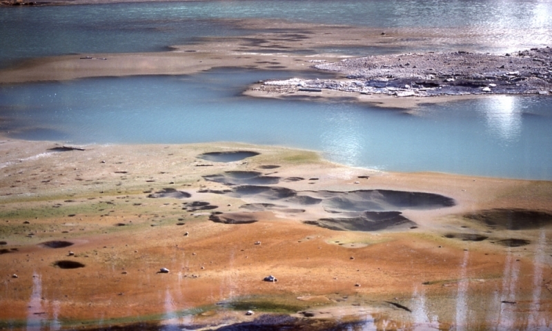 Norris Geyser Basin Yellowstone Hot Spring