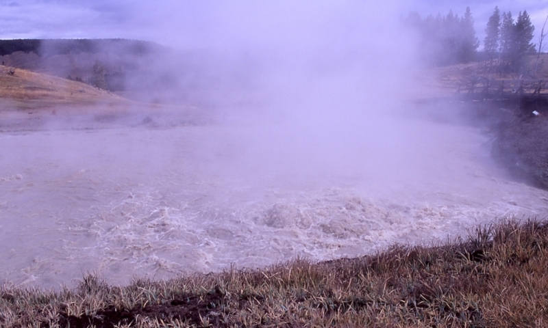 Sulphur Cauldron Yellowstone