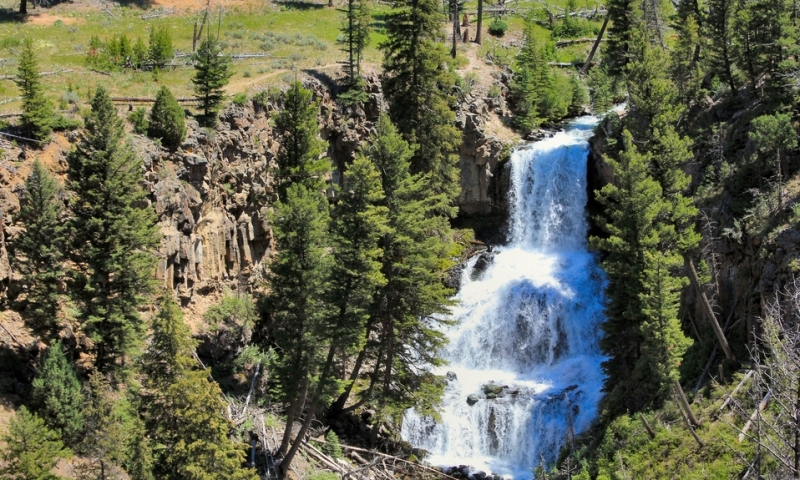 Undine Falls Yellowstone
