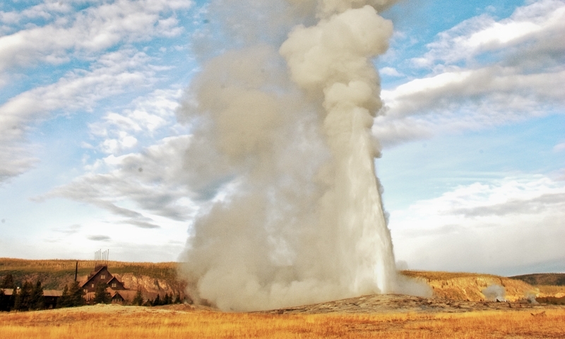 Old Faithful Geyser Yellowstone