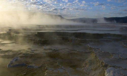 Mammoth  Hot Springs Terrace