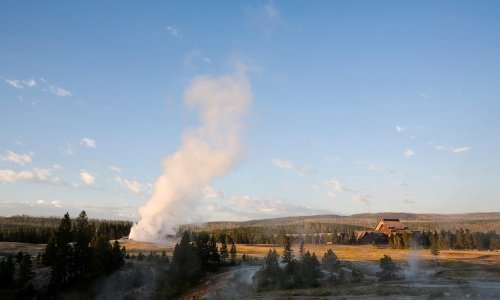 Madison to Old Faithful Map