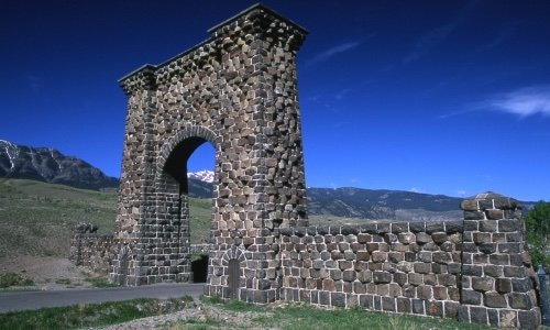 North Entrance to Mammoth Map