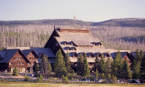 Old Faithful Area Map