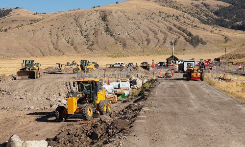 Yellowstone Road Construction Info