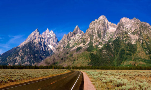 Grand Tetons in Wyoming