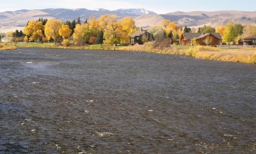 Madison River Valley in Montana